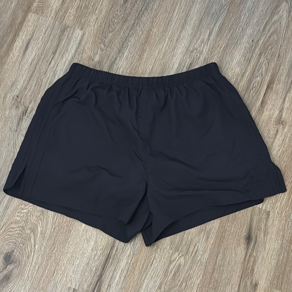 Adidas Black Athletic Shorts Lightweight Elastic Waist - Picture 1 of 4